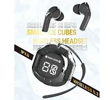 Ultra Pro Black Headphone Earbuds Bluetooth True Wireless in Ear with Mic-thumb2