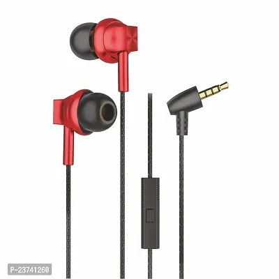 Stylish In-ear Wired - 3.5 MM Single Pin Headphones With Microphone