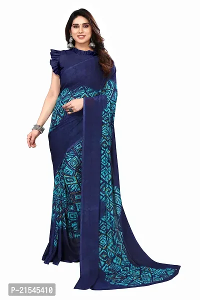 SAREEWAVE Ombre Poly Georgette Saree Price in India, Full Specifications &  Offers | DTashion.com