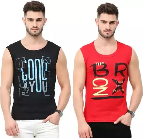 Classic Gym Vest For Men Pack of 2