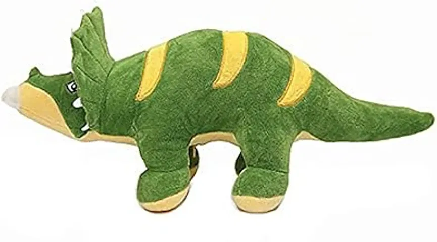 BABY JOYS Babyjoys Soft Cartoon Cuddly Large Dinosaur Dragon Plush Toy for Kids 53 cm (Green)