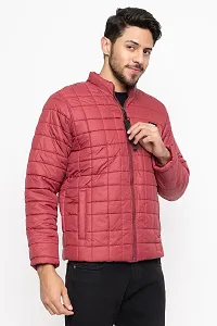 Amdy Men Nylon Jacket Full-Sleeved Winter Jacket with Hood-thumb2