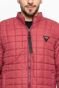 Amdy Men Nylon Jacket Full-Sleeved Winter Jacket with Hood-thumb3