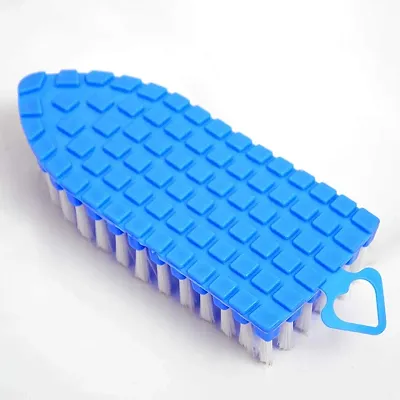 1pc Bathroom Multifunctional Floor Brush With Hard Bristle For