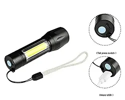 Zoom Aluminium Mini Flashlight USB-thumb1