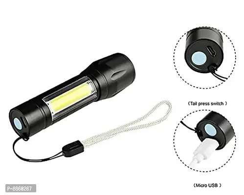 Zoom Aluminium Mini Flashlight USB-thumb2