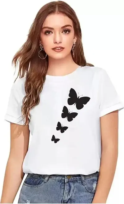 Vogue Index Women's Comfortable Butterfly T-Shirt
