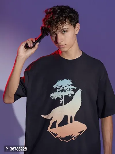 Stylish Printed Oversized Tshirt For Men