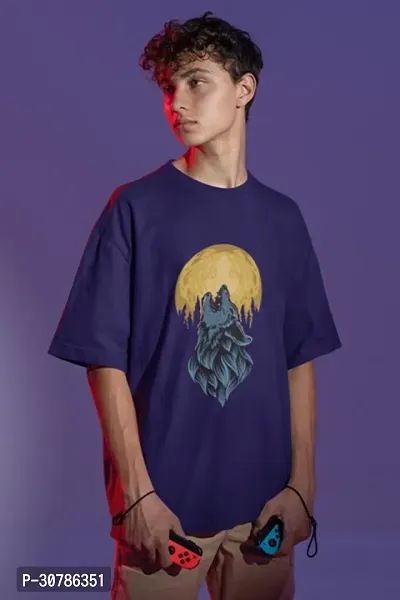 Stylish Printed Oversized Tshirt For Men