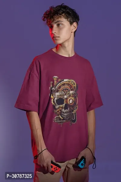 Stylish Printed Oversized Tshirt For Men