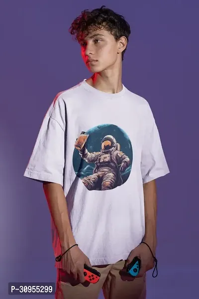 Stylish Printed Oversized Tshirt For Men