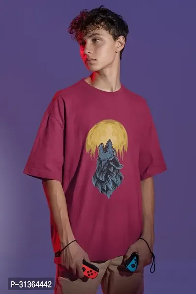 Stylish Printed Oversized Tshirt For Men