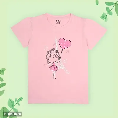 J  JP Round Neck Tshirts for Girls