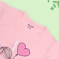 J  JP Round Neck Tshirts for Girls-thumb3