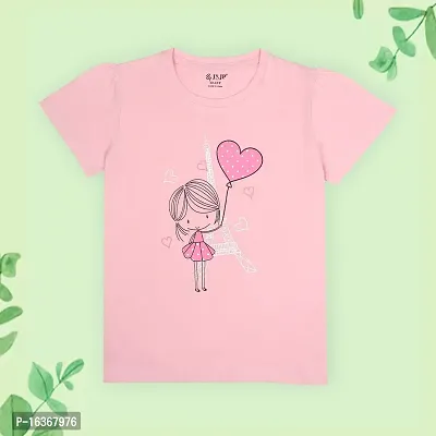 J  JP Cotton Tshirt Combo for Girls-thumb0