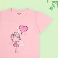 J  JP Round Neck Tshirts for Girls-thumb4