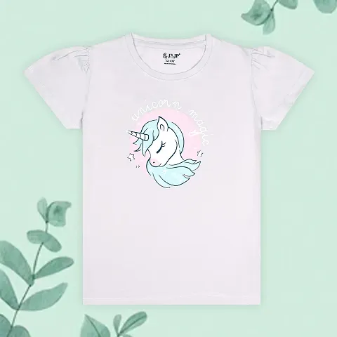 J JP Regular fit Tshirts for Girls