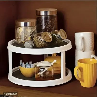 Rotating Organizer Tray Multi- Function Rotating Tray/Kitchen Organizer/Cosmetics Organizer