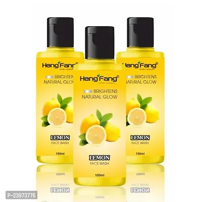 All Skin Types Natural Glow Lemon Face Wash Pack Of 3