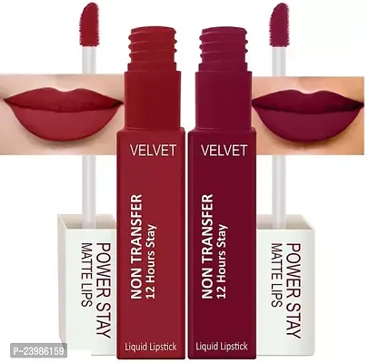 Red And Maroon Waterproof Long Lasting Lipstick