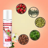 Qelica Paan Kesari  Strawberry Crush Ayurvedic Mouth Spray 20 gram Breath Freshener for Oral Hygiene Fresh Breath 100+ Spray for Men and Women Long Lasting, Pocket Friendly-thumb1