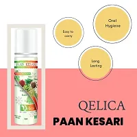 Qelica Paan Kesari  Strawberry Crush Ayurvedic Mouth Spray 20 gram Breath Freshener for Oral Hygiene Fresh Breath 100+ Spray for Men and Women Long Lasting, Pocket Friendly-thumb2