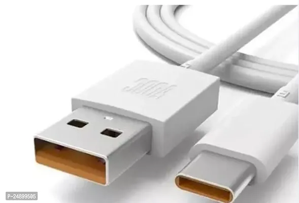 Stylish White Type-C Mobile Cables-thumb0