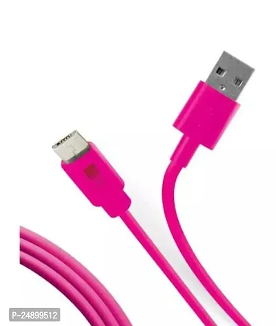 Stylish Pink Micro USB Fast Data Sync Charging Cable-thumb0