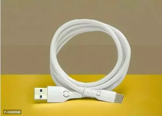 Stylish White Type-C Mobile Cables-thumb0