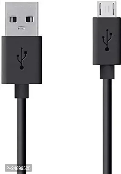 Stylish Black Micro USB Fast Data Sync Charging Cable-thumb0