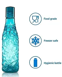 Stylish Plastic Solid Fridge Water Bottle, Pack of 3-thumb3