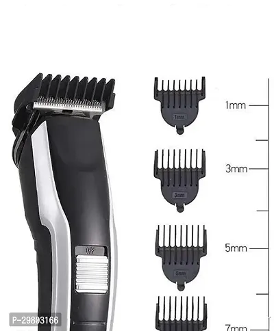 Electric Hair trimmer for men with 4 combs Black-thumb0