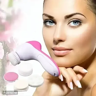 Skin Smoothing 5 in 1 Portable Compact Body  Face Beauty Care Facial Massager