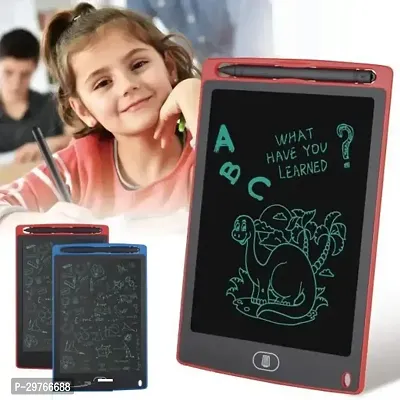 LCD Writing Tablet for Kids Slate Board 8.5 inch E Note Pad Multicolor-thumb0