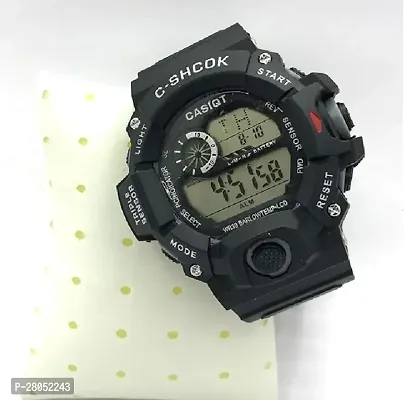 Digital Sports Watch, Silicone Strap, Multi-Function, Waterproof  Shockproof Wrist Watch for Men  Boys