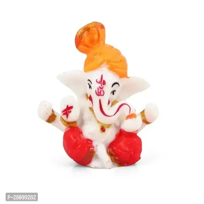 Marble Ganesh Murti Pagdi Ganesh Murti Best for Home Happiness-thumb0