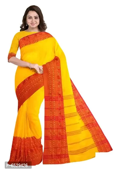 Authentic Begumpuri Handloom Cotton Saree-thumb0