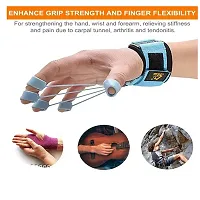 Transform Your Grip and Forearm Strength with Priona Forearm Finger Exercise Bands  Tubes - Get Fit Anywhere, Anytime!-thumb2