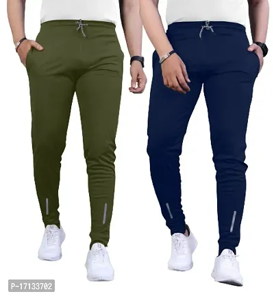 Mens Track Pant Night Pant Pajama Regular fit. 2 pcs Pack,Stylish Solid  Track Pants For