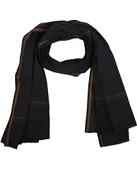 Black cotton gamcha towel ( pack of 1 )-thumb1