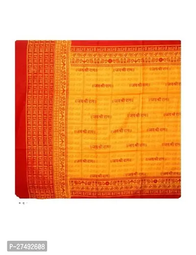 Desttronne 100% cotton yellow colours sreeram gamcha towel  (pack of 1 )-thumb3
