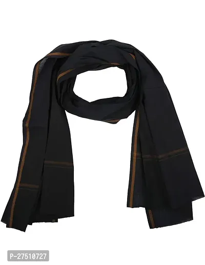 Desttronne 100% cotton black  gamcha towel ( pack of 1 )-thumb0