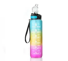 printed water bottles for fridge school water bottle office bottle 1000ml set of 1-thumb1