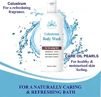 Ethenizen Colostrum White Shower Gel, Korean milk whitening shower White Body Bath Helps Whiten Skin (100Ml)-thumb1