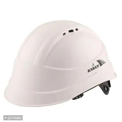 Premium Quality Karam Isi Marked Safety Helmet With Slider Type Adjustment For Outdoor Head Protection-thumb0