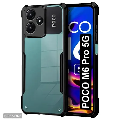 Stylish Polycarbonate Mobile Back Case Cover for POCO M6 PRO 5G-thumb0