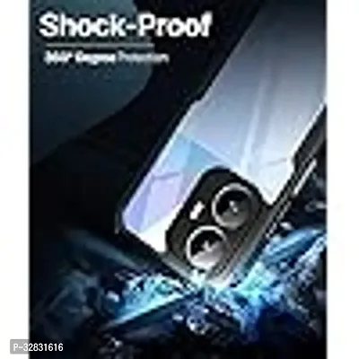 Mobile Back Cover for Realme C55 5 G (Black Shock Proof Transparent)-thumb4