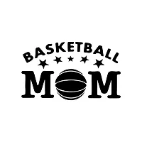 Basketball Mom1 Wall Decals, Easy to Apply and Remove, 29cm-thumb1