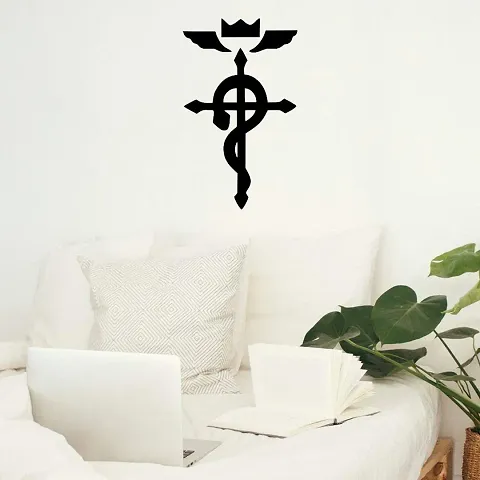 Full Metal Alchemist Wall Decals, Easy to Apply and Remove, 29cm