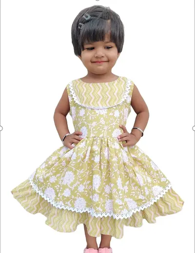 FA Enterprises Cotton Frocks for Girls and Baby Girls_Cotton Frocks